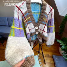 Load image into Gallery viewer, Soft Cropped Preppy Style Cardigan