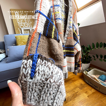 Load image into Gallery viewer, Hand Knit Soft Men's Cardigan