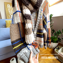 Load image into Gallery viewer, Hand Knit Soft Men's Cardigan