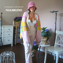 Load image into Gallery viewer, Alice Hand Knit Soft Chunky Cardigan