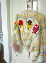 Load image into Gallery viewer, Ice-cream Hand Knit Cropped Cardigan | Soft Cardigan