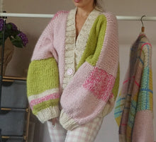 Load image into Gallery viewer, Soft Oversized Hand Knit Cardigan | Soft Cardigan