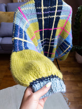 Load image into Gallery viewer, Handknitted Preppy Style Oversized Soft Cardigan | Cropped Cardigan