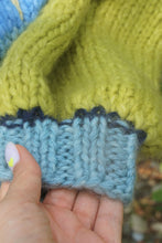 Load image into Gallery viewer, Handknitted Preppy Style Oversized Soft Cardigan | Cropped Cardigan